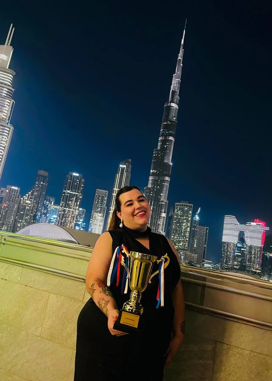 Joana Raimundo premiada com Best Work Award Dubai 2024